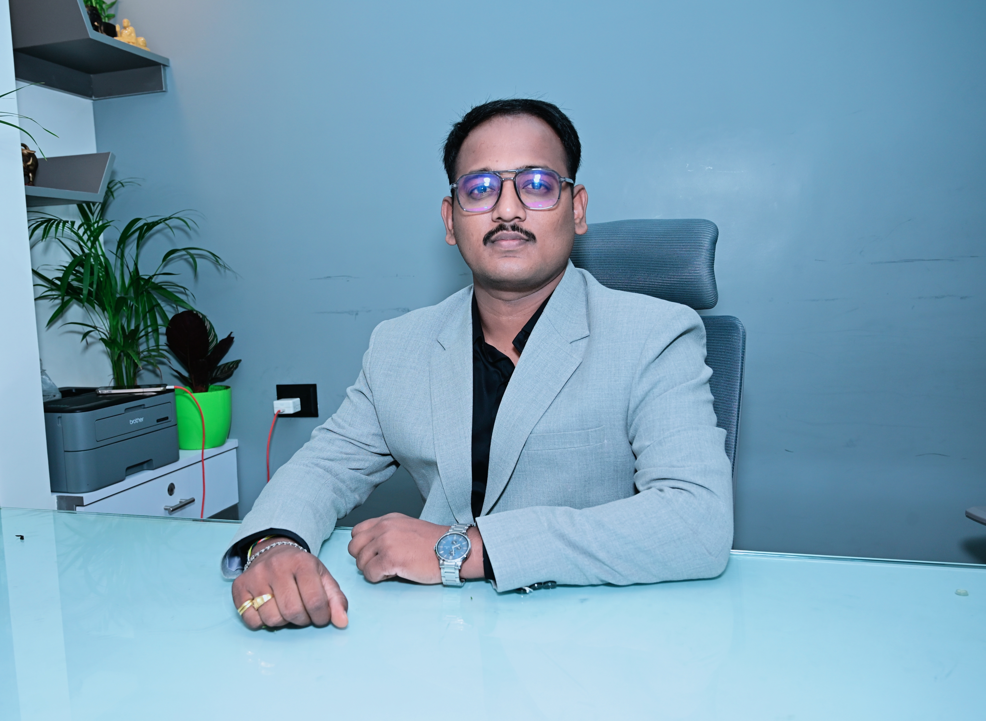 Portrait of CA Akshay Sangappa Bedre - A.A. Jain & Associates